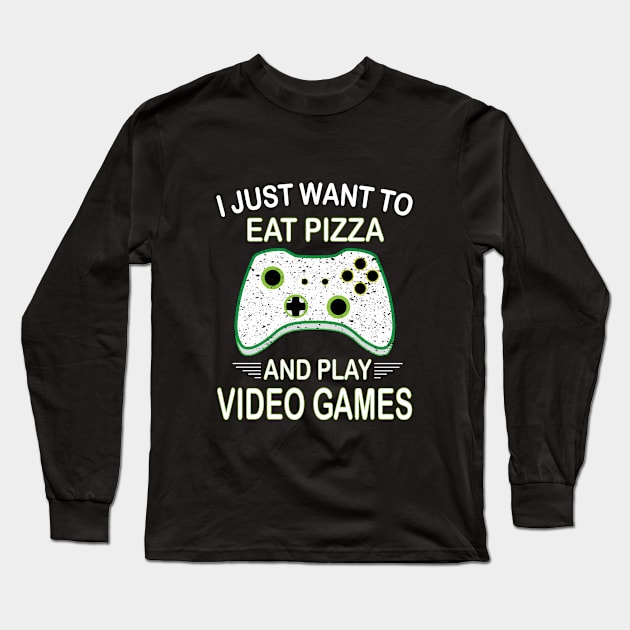 Video Games Tee Long Sleeve T-Shirt by othmane4